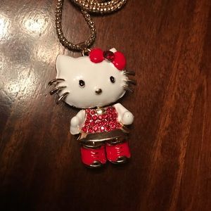 Hello Kitty Necklace! Large and adorable pendant.
